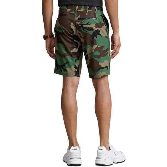 Polo Ralph Lauren Green Camo Performance All Day Beach Shorts, Size 48B, NWT - Picture 2 of 9